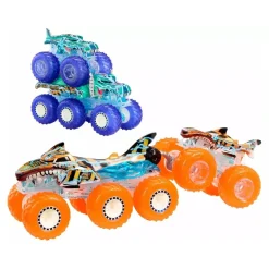 MATTEL Vehículos Y Circuitos*Hot Wheels - Monster Trucks Power Smashers Multipack