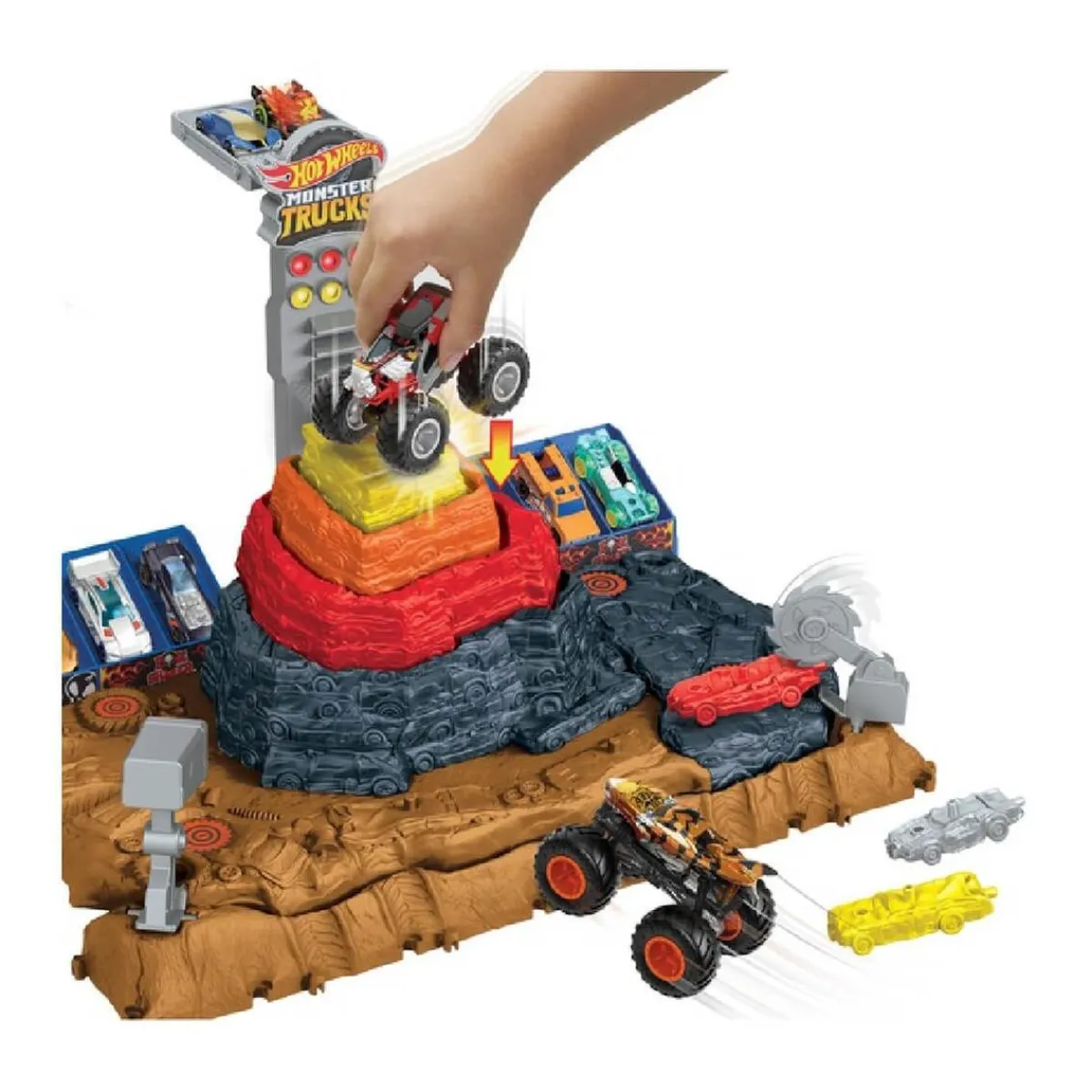 MATTEL Vehículos Y Circuitos*Hot Wheels - Monster Truck Ultimate Crush Yard