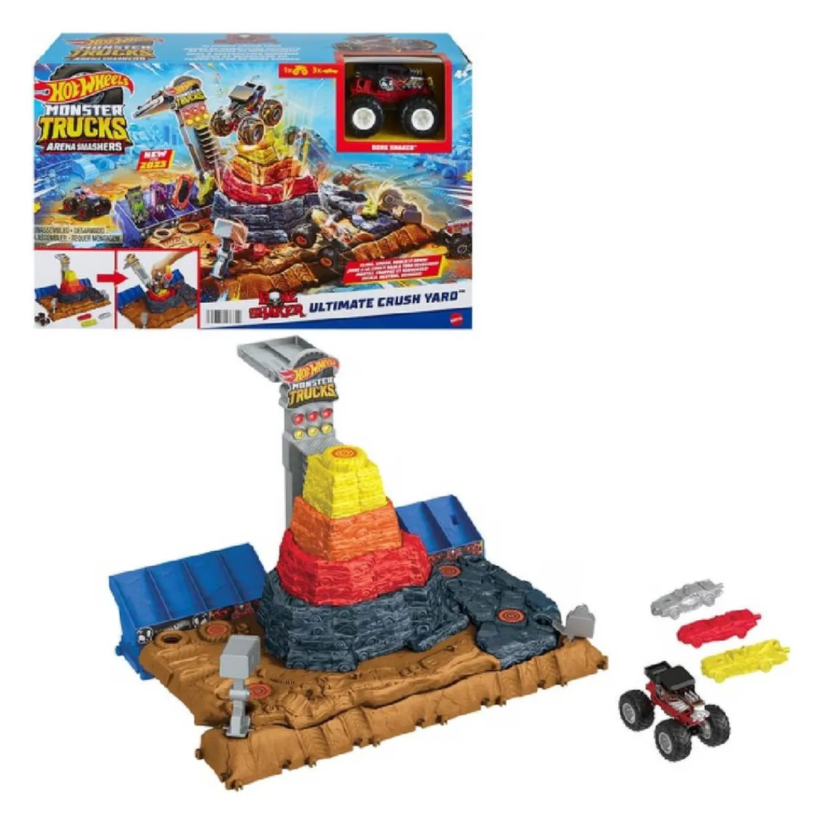 MATTEL Vehículos Y Circuitos*Hot Wheels - Monster Truck Ultimate Crush Yard