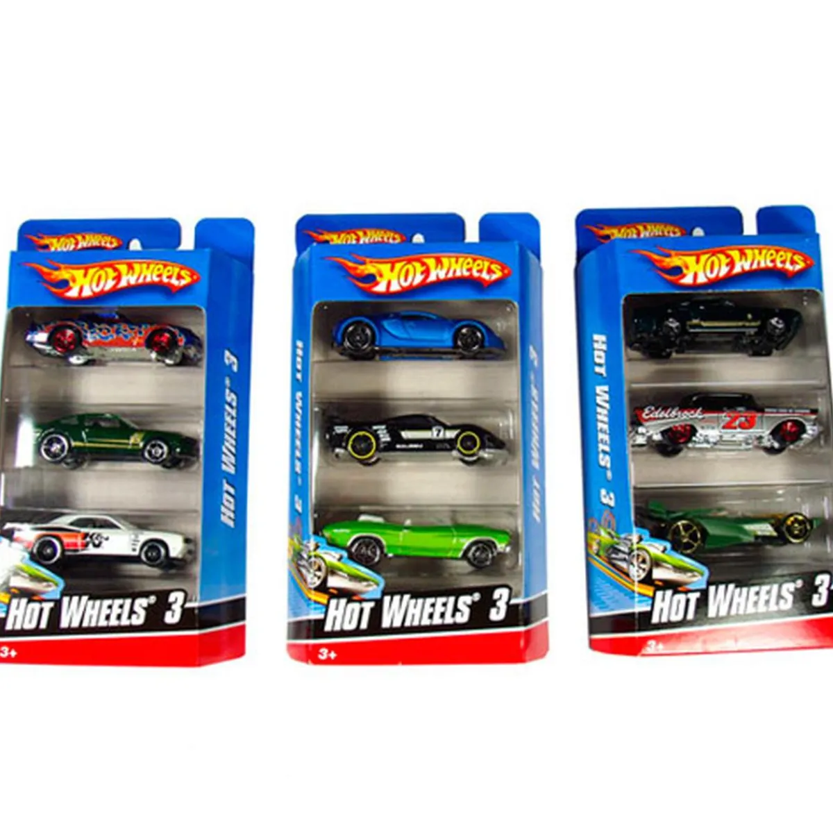 MATTEL ESPANA Vehículos Y Circuitos*Hot Wheels - Pack 3 Coches Hot Wheels (varios modelos)