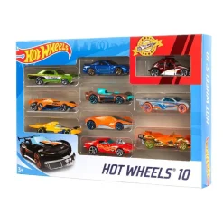 MATTEL Vehículos Y Circuitos*Hot Wheels - Pack 10 Vehículos (varios modelos)