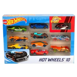 MATTEL Vehículos Y Circuitos*Hot Wheels - Pack 10 Vehículos (varios modelos)