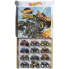 MATTEL Vehículos Y Circuitos*Hot Wheels - Pack de 12 coches Monster Trucks de juguete ㅤ