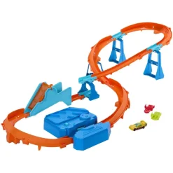 MATTEL Vehículos Y Circuitos*Hot Wheels - Pista 3 en 1 con salto propulsado