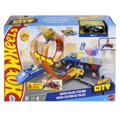 MATTEL Vehículos Y Circuitos*Hot Wheels - Pista City super estación de policia