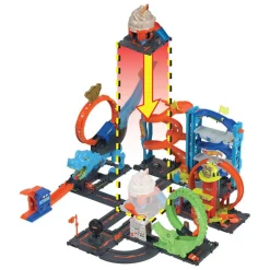 MATTEL Vehículos Y Circuitos*Hot Wheels - Pista de carreras City Tienda de helados con 1 vehículo incluido ㅤ