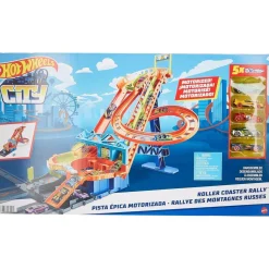 TOYS "R" US Vehículos Y Circuitos*Hot Wheels - Pista Roller Coaster Rally ㅤ
