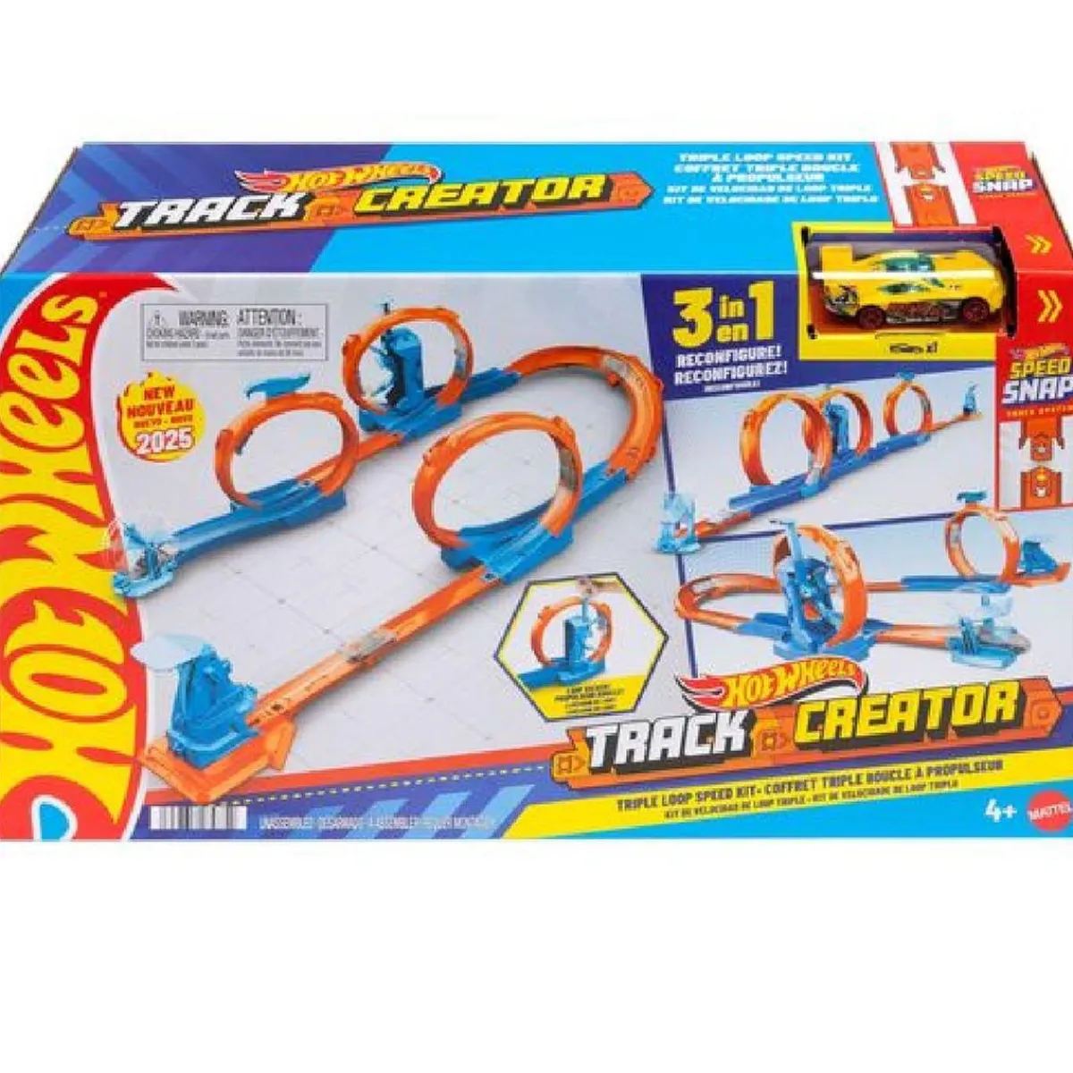 MATTEL Vehículos Y Circuitos*Hot Wheels - Pista Triple Loop