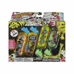 MATTEL Vehículos Y Circuitos*Hot Wheels - Skate neon pack 4