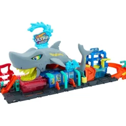 MATTEL Vehículos Y Circuitos*Hot Wheels - Túnel de lavado del Supertiburón