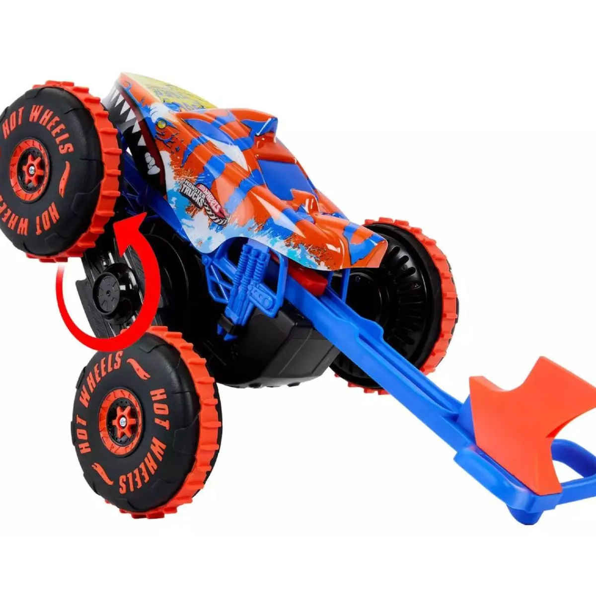 MATTEL Vehículos Y Circuitos*Hot Wheels Monster Trucks - R/C Tiger Shark