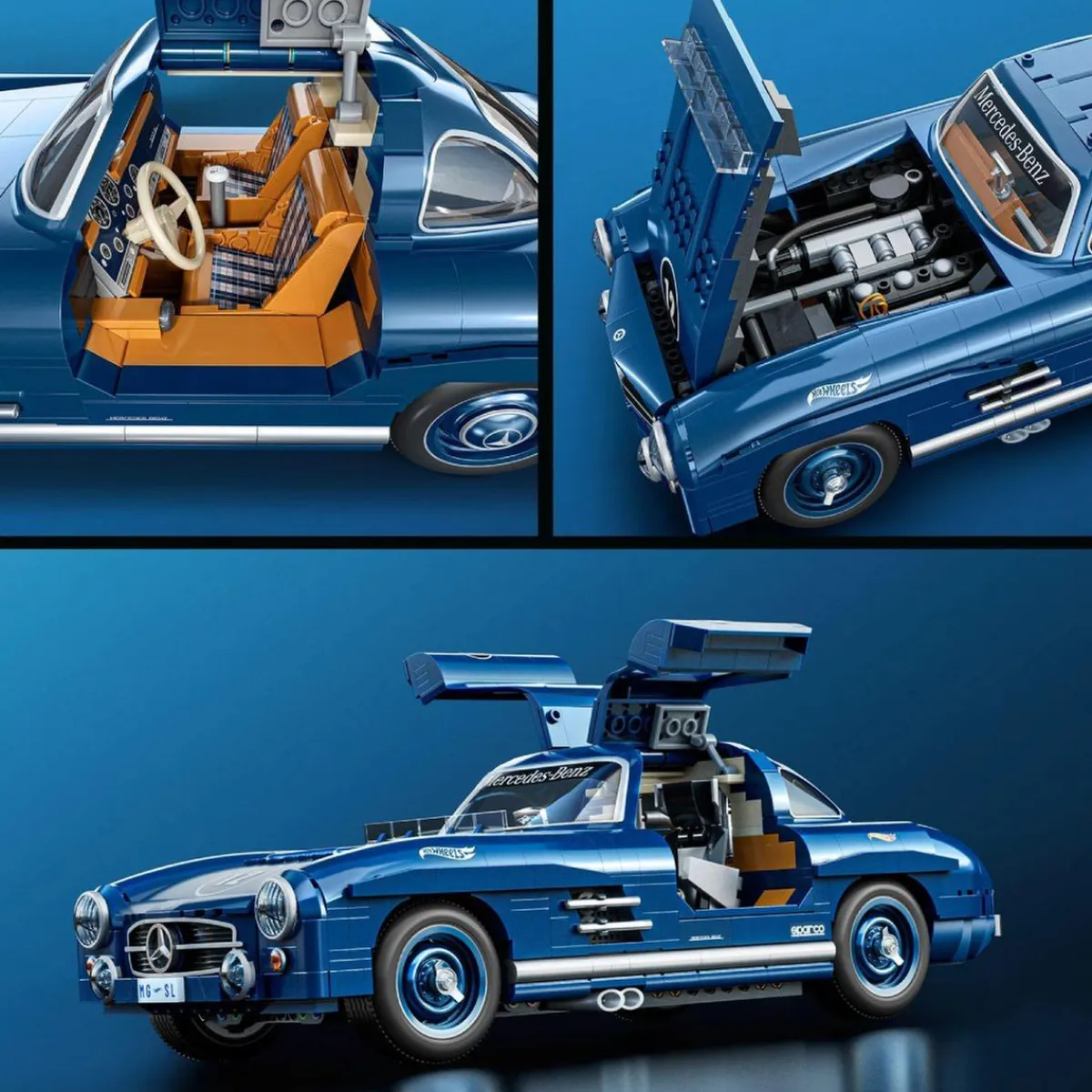MATTEL Juguetes De Construcción*Hot Wheels Premium - Mercedes 300 SL