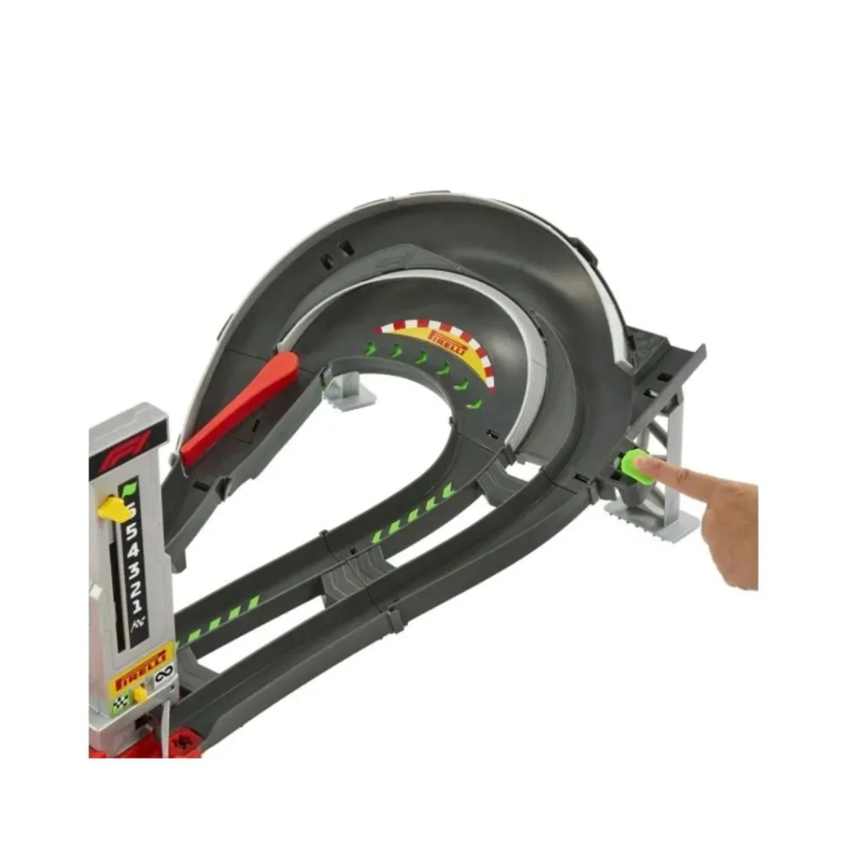 MATTEL Vehículos Y Circuitos*Hot Wheels Racing F1 Motorizada + 3 coches