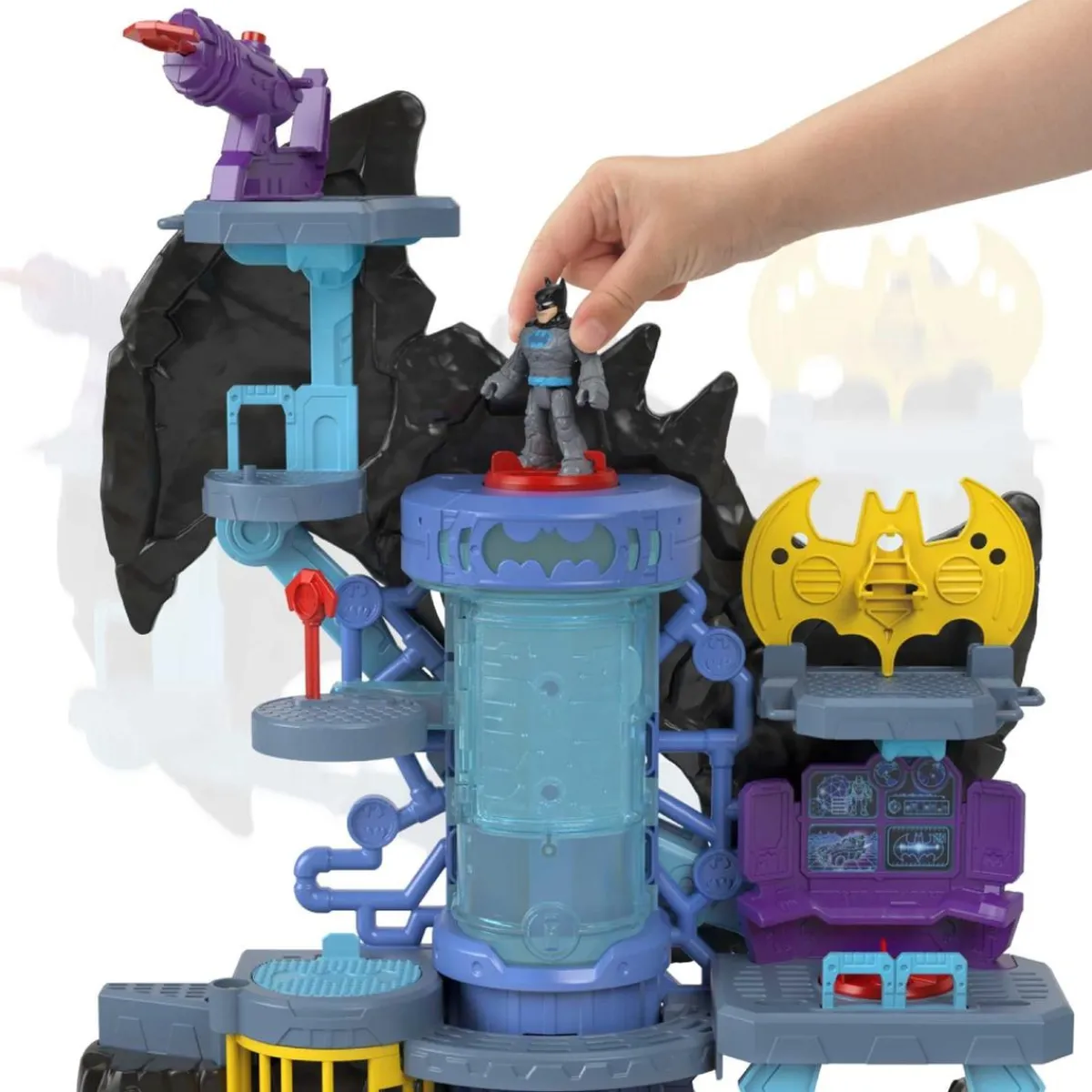 BATMAN Coleccionables Y Mini Mundos*Imaginext - - Batcaverna Bat-Tech