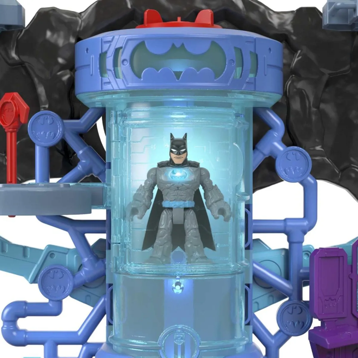 BATMAN Coleccionables Y Mini Mundos*Imaginext - - Batcaverna Bat-Tech