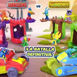 VALUVIC Figuras De Acción*IMC Toys - Action Figure Pack con figuras, vehículos, troncos y accesorios para aventuras