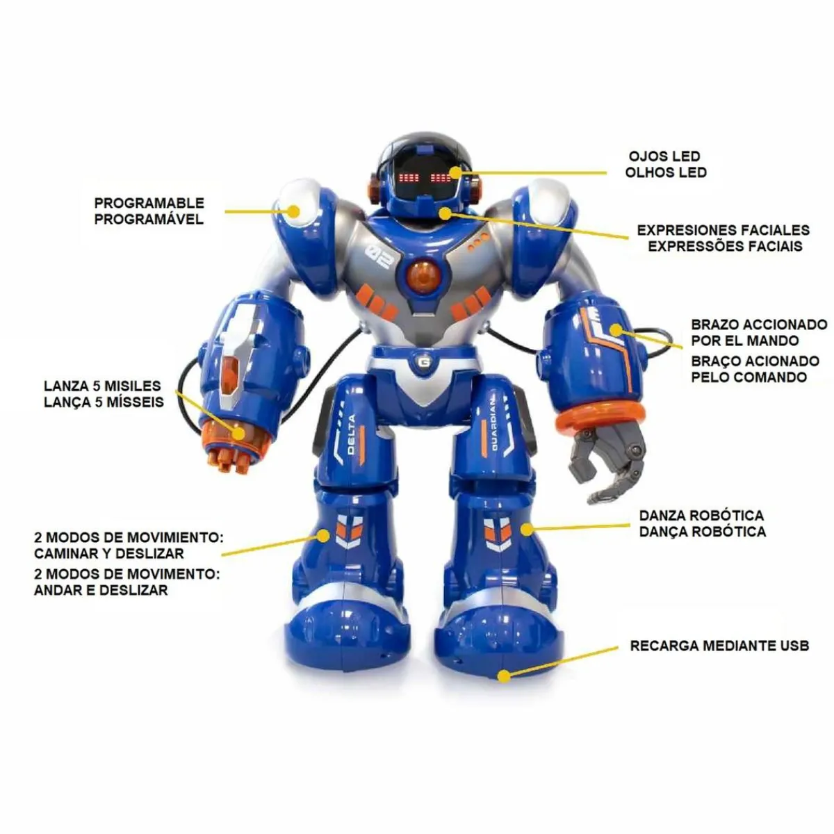 PRENATAL Figuras De Acción*Invincible Heroes - Robot Élite