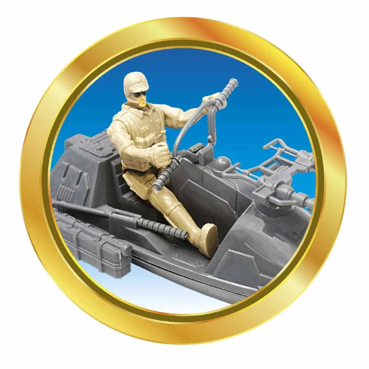 PRENATAL Figuras De Acción*Invincible Heroes - Set vehículos militares