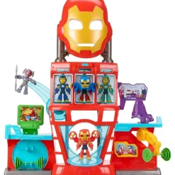 HASBRO EU TRADING Coleccionables Y Mini Mundos*Iron Man and his Awesome Friends - Cuartel General