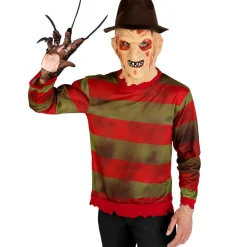 Funidelia Halloween|Disfraces*Jersey de Freddy Krueger XXL Pesadilla en Elm Street