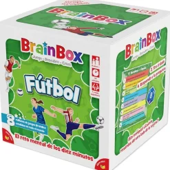 ASMODEE Juegos Y Puzzles|Friki Zone*Juego de Cartas BrainBox Fútbol ㅤ