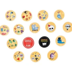 ASMODEE Juegos Y Puzzles|Friki Zone*Juego de Cartas Dobble Anarchy Pancake ㅤ