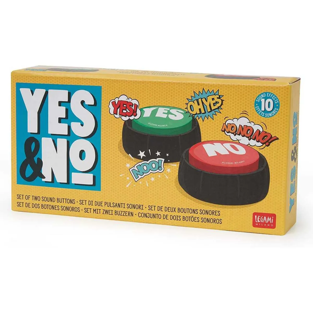 TOYS "R" US Estilo De Vida*Juego de dos botones sonoros Yes & NO ㅤ