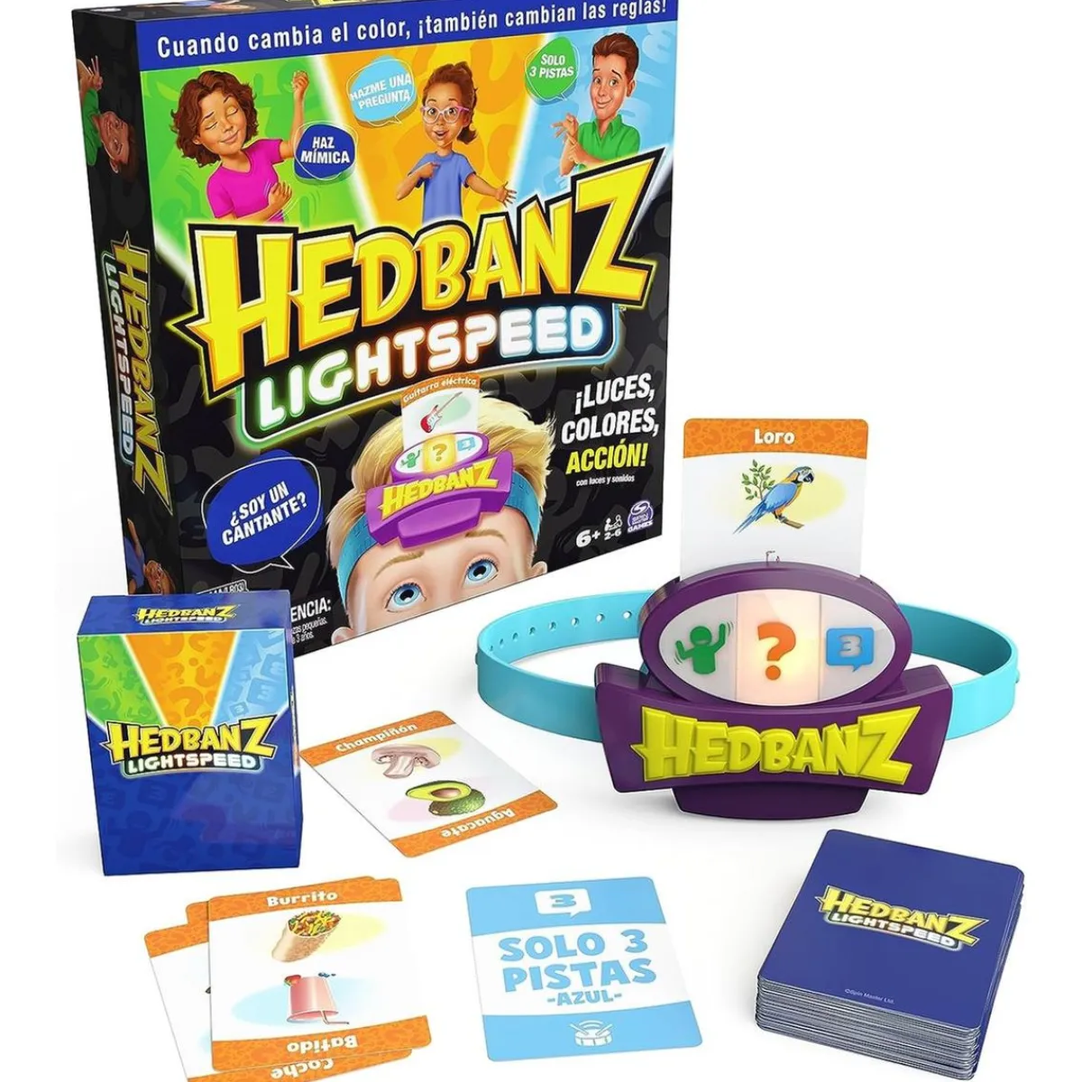 ASMODEE Juegos Y Puzzles|Friki Zone*Juego de mesa Adivinanzas con Luces y Sonidos, Nueva Edición ㅤ