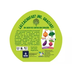 FUNKO UK LIMITED Friki Zone|Juegos Y Puzzles*Juego de mesa ¿Alcachofas? ¡No, gracias!