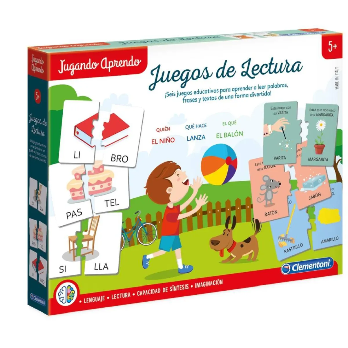 CLEMENTONI Juguetes Educativos Y Libros*Juegos de lectura