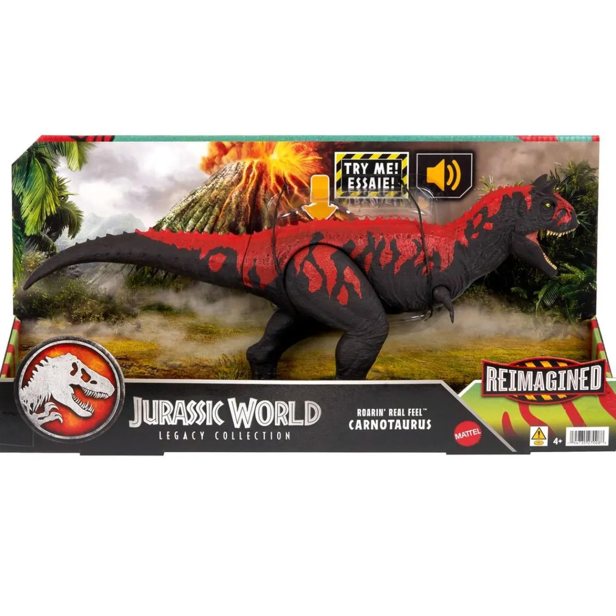 JURASSIC PARK Figuras De Acción*Jurassic World - Dinosaurio Carnotaurus