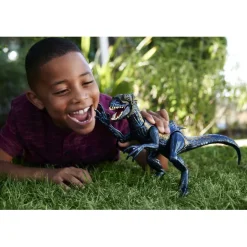 MATTEL Figuras De Acción*Jurassic World - Figura de dinosaurio Jurassic World Indoraptor con equipo de ataque y seguimiento ㅤ