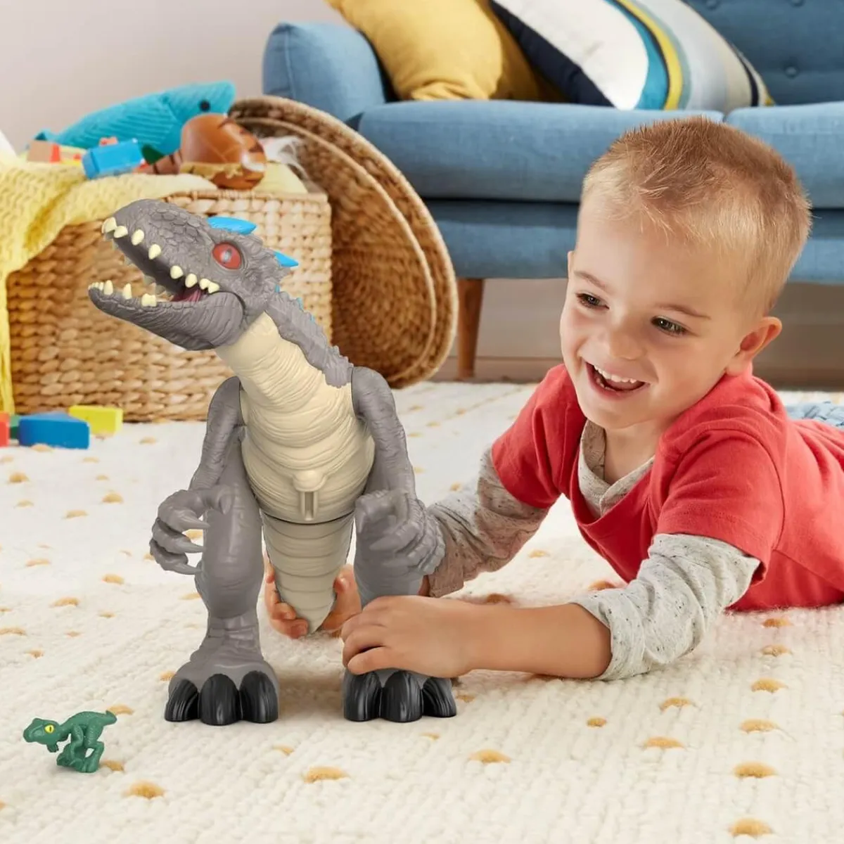 MATTEL ESPANA Coleccionables Y Mini Mundos*Jurassic World - Imaginext Indominus Rex