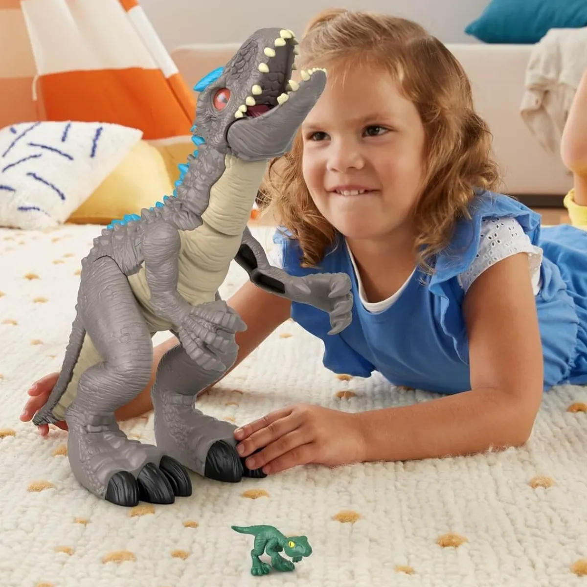 MATTEL ESPANA Coleccionables Y Mini Mundos*Jurassic World - Imaginext Indominus Rex