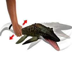 MATTEL Figuras De Acción*Jurassic World - Mosasaurus “Bite ’N Blast” con mini Dilophosaurus