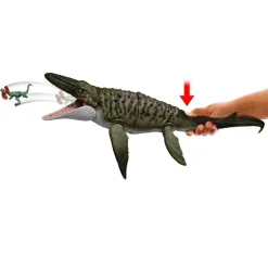 MATTEL Figuras De Acción*Jurassic World - Mosasaurus “Bite ’N Blast” con mini Dilophosaurus