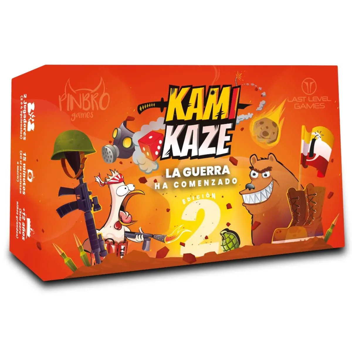 LAST LEVEL Juegos Y Puzzles|Friki Zone*Kamikaze - Juego de mesa