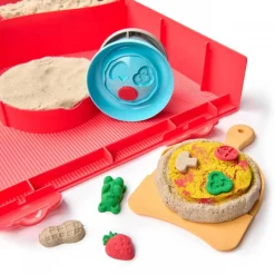 SPIN MASTER Steam|Arte Y Manualidades*Kinetic Sand - Kit creativo Squish Pizza