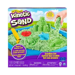SPIN MASTER Steam|Arte Y Manualidades*Kinetic Sand - Set Sandbox con arenero