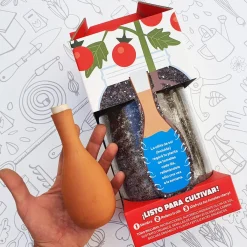 GARDEN POCKET Steam*Kit de cultivo de tomate Cherry orgánico para interior
