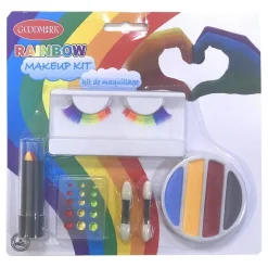 CIAO Disfraces|Halloween*Kit de Maquillaje Arcoíris