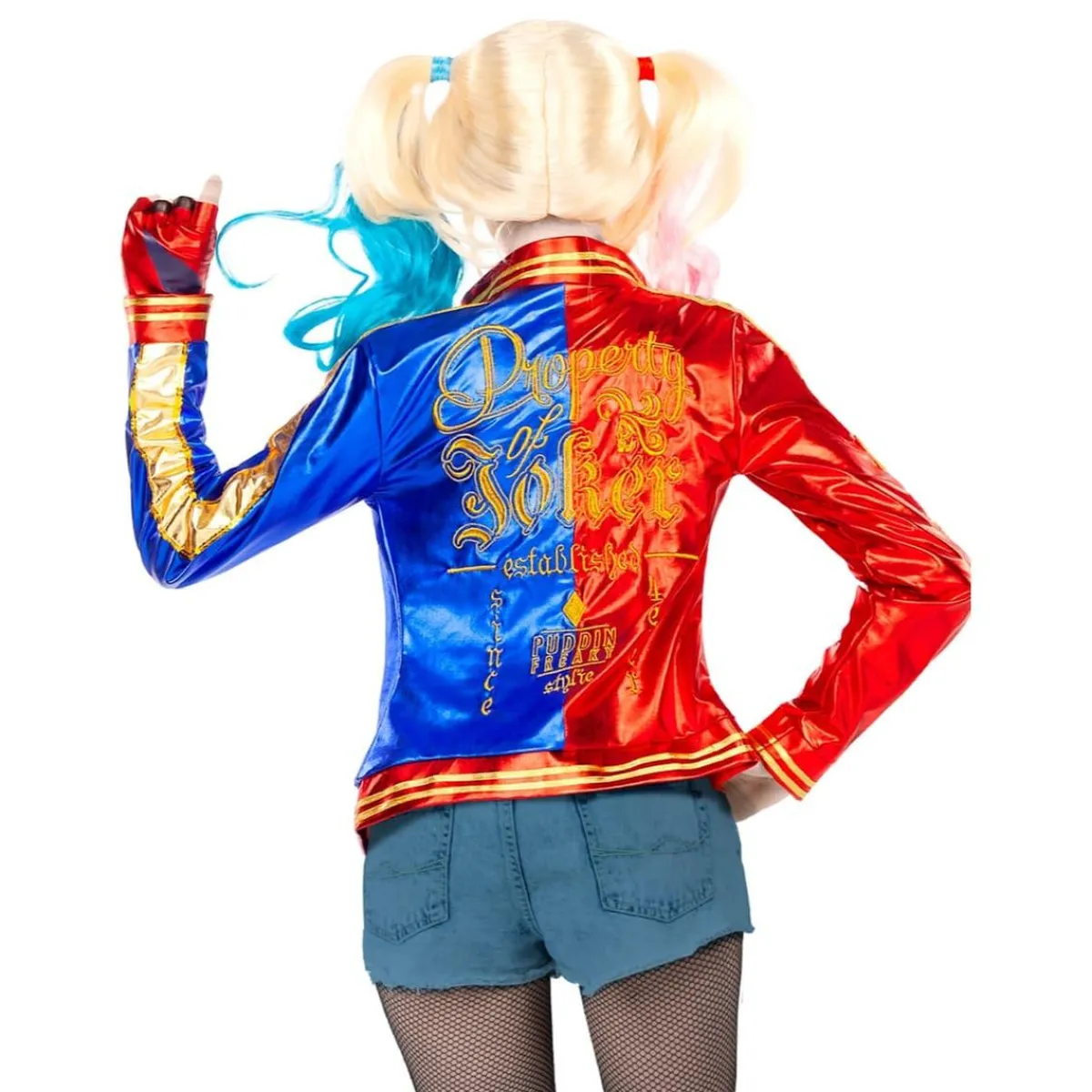 Funidelia Halloween|Disfraces*Kit disfraz de Harley Quinn Suicide Squad M