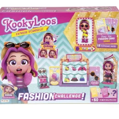 MARTOMAGIC SL-MAGIC BOX INT Coleccionables Y Mini Mundos*Kookyloos - Playset Fashion challenge