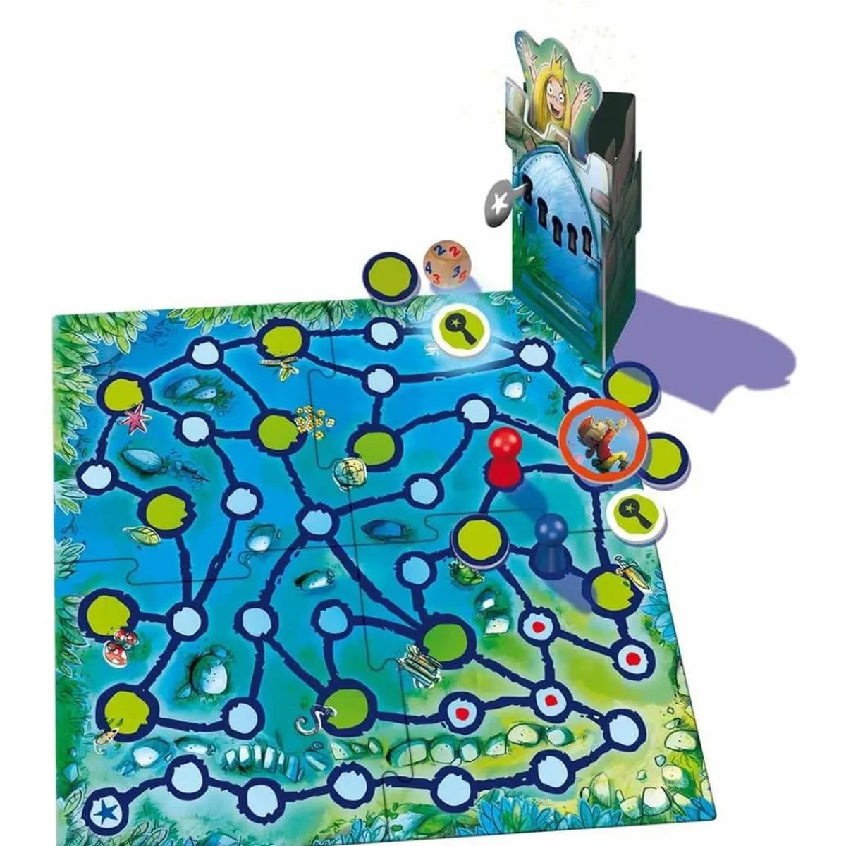 DEVIR Juegos Y Puzzles|Friki Zone*La Torre Encantada Juego Mesa ㅤ