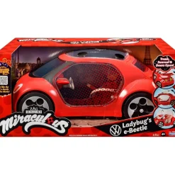 LADYBUG Muñecas*- Miraculous Vehículo Volkswagen E-Beetle