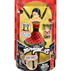 LADYBUG Muñecas*- Muñeca Miraculous Hero Switch