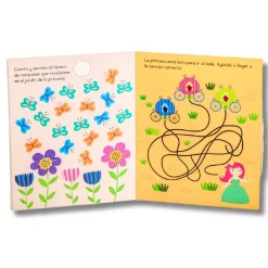 TOYS "R" US Juguetes Educativos Y Libros*Libro con pinturas de cera (varios modelos)