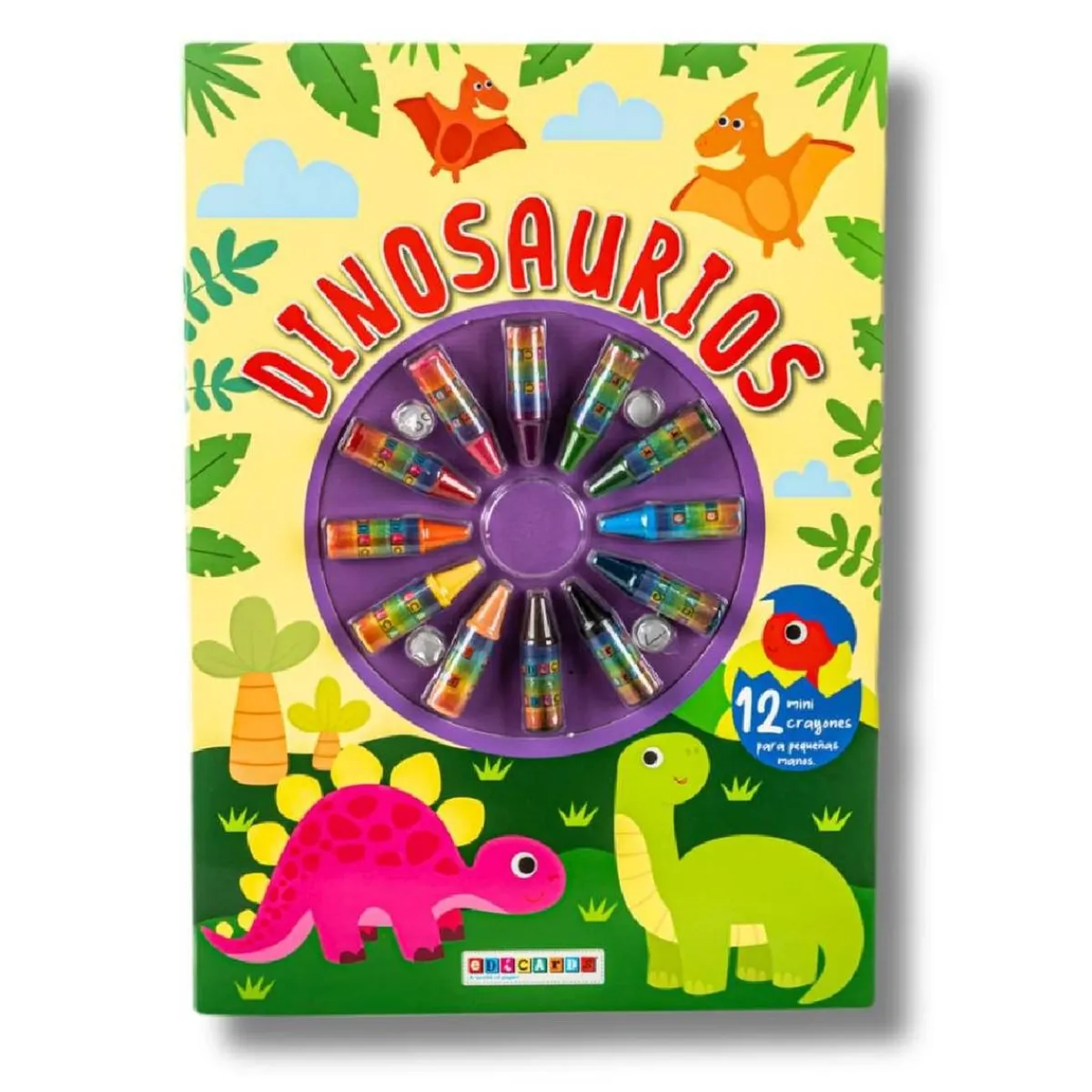 TOYS "R" US Juguetes Educativos Y Libros*Libro con pinturas de cera (varios modelos)