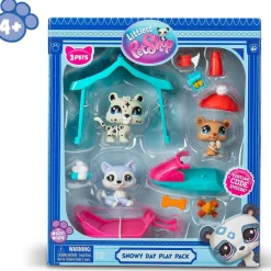 BANDAI Coleccionables Y Mini Mundos*Littlest Pet Shop - Día de nieve