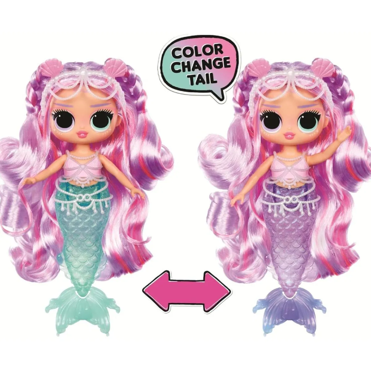 LOL SURPRISE Coleccionables Y Mini Mundos*L.O.L. Surprise - Lana Marine - Muñeca Tweens Sirena